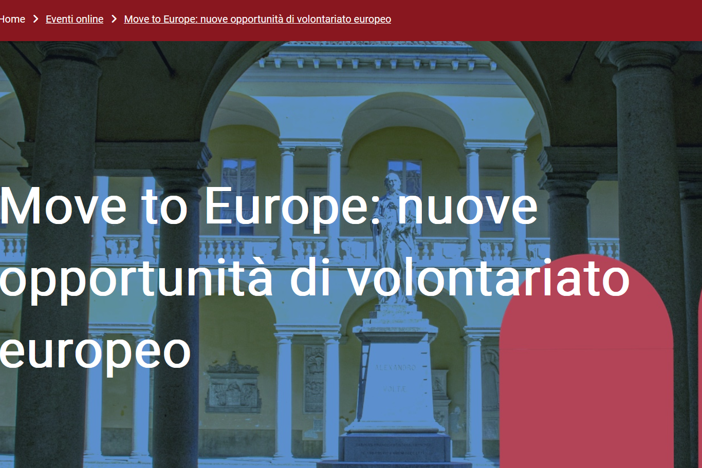 Screenshot Webinar UNIPV